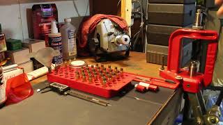 308 XRS reloading seating test 168gn hornady BTHP match [upl. by Fante]