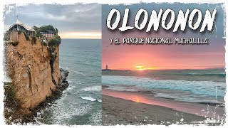 Playas ocultas en Santa Elena y Manabí🔴OLON y Playa Machalilla 🌊2 lugares que guardan belleza [upl. by Dynah]