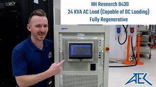 NH Research 9430 Regenerative 4Quadrant AC Load  Overview [upl. by Tunk]