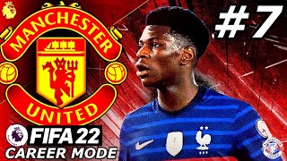 TCHOUAMENIS DEBUT⭐amp ROUND OF 16 DRAW REVEALED  FIFA 22 Manchester United Career Mode EP7 [upl. by Julius]