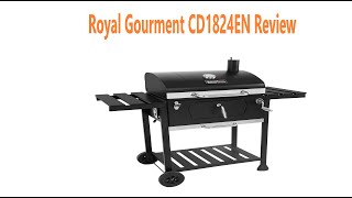 Royal Gourmet Charcoal Grill Review Video [upl. by Ssur]