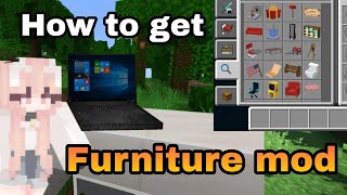 How to download furniture mod in MinecraftAddonsMods [upl. by Ryley537]