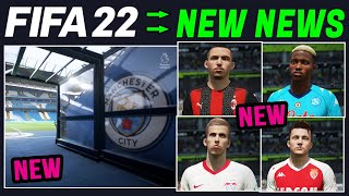 FIFA 22 NEWS  NEW Tunnels Updated Stadiums Real Faces amp Cinematic Cutscenes [upl. by Yonah]