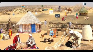 Great Desert Village Life Pakistan Near Border  Ancient Culture  Village Food  Stunning Pakistan [upl. by Nolie]