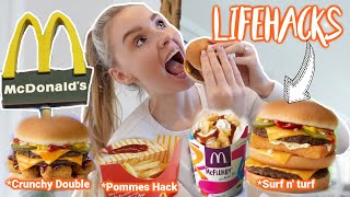 GENIAL amp LECKER 😋 Diese MC DONALDS LIFEHACKS musst du testen💡 Geheime Burger 🍔 amp Pommes Hack🍟 [upl. by Virendra65]