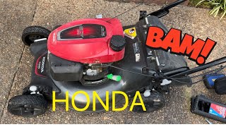 HONDA Lawn Mower Blades and Some Yard Talk Honda [upl. by Charlotte623]