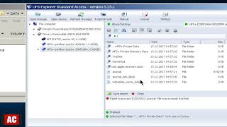 Read Mac Drive HFS on Windows  UFS Explorer Standard Access [upl. by Cyrill50]