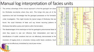 2a Facies data preparation manual interpretation [upl. by Bride]