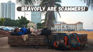 SCAMMED amp HOMELESS IN SRI LANKA 🇱🇰  AVOID BRAVOFLY  VLOG 34 [upl. by Dita637]