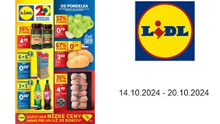 Lidl leták SK  14102024  20102024 [upl. by Hach]