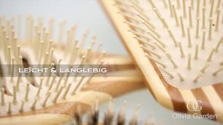 Olivia Garden Healthy Hair PaddleBrush Collection [upl. by Annam745]