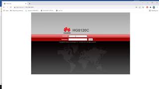 How to upload Huawei HG8120C ONU Firmware [upl. by Yanaj400]