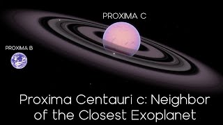 Proxima c Neighbor of the Closest Exoplanet [upl. by Naitsirk]