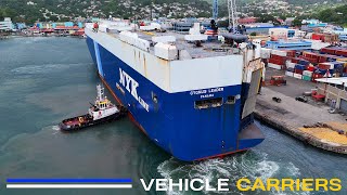 VEHICLE CARRIERS  Shipspotting Castries St Lucia [upl. by Dael806]