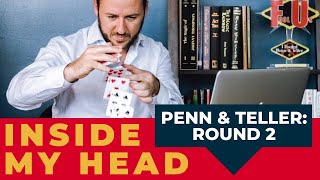 Get Inside My Head for 2nd quotPenn amp Teller Fool Usquot performance [upl. by Nitnerb]