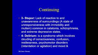 Symptomatology of psychiatric illness [upl. by Cirle914]