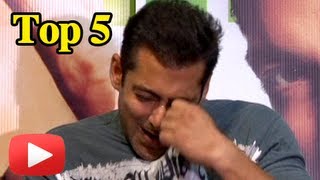 Salman Khan  Top 5 Witty Moments Captured [upl. by Miahc486]