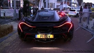 Supercars in KnokkeHeist 2013  McLaren P1 SLS Black Series Carrera GT Aventador Roadster [upl. by Nacnud18]