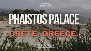 Ancient archeological site Phaistos Palace1900 BCtravel youtube viral history trending love [upl. by Linker]