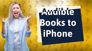 Can you transfer Audible books to iPhone [upl. by Ynohtna]