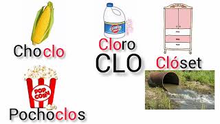 Las Sílabas Cla Cle Cli Clo Clu Con “CLquot  Para Niños Sílabas Trabadas 3 [upl. by Anileuqcaj]