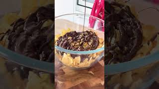 Chocolate cornflake clusters at home  Crunchy easy delicious chocolaterecipe chocolateasmr [upl. by Anatnas]