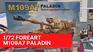 Foreart 172 M109A7 Paladin Howitzer A look inside the box [upl. by Eiram253]