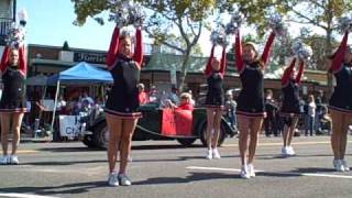 Herndon Homecoming Parade  Herndon High Dance Team [upl. by Noiwtna73]