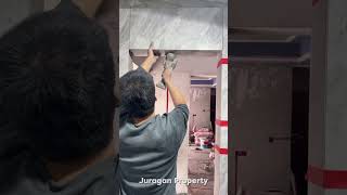 Tile Installation construction trending fyp fypシ゚ fypshort short [upl. by Enenaej]