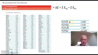 5H5V6V Reactiewarmte berekenen [upl. by Darrick]