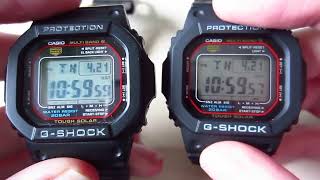 Casio GShock GW5610U FULL Comparison Old vs New [upl. by Iret]