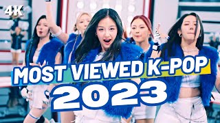 TOP 100 MOST VIEWED KPOP SONGS OF 2023 DECEMBER  WEEK 1 [upl. by Anson348]