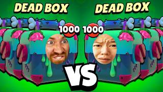 1000 Dead Box Battle We pulled EVERY BRAWLER BT1 vs OJ [upl. by Kannry]