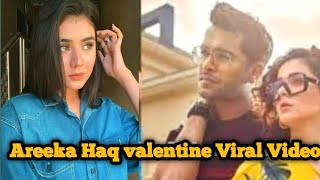 Watch Areeka Haq Valentine video [upl. by Glory25]