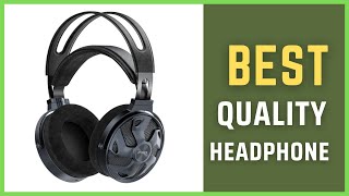 Best Headphone  FiiO FT3 60mm Large Dynamic Driver Over Ear Headphone [upl. by Pia920]