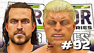 SURVIVOR SERIES WARGAMES PART 16  WWE 2K23  Universe Mode  92 [upl. by Michey841]