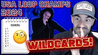 Watching and Ranking USA BEATBOX CHAMPIONSHIPS 2024 LOOPSTATION WILDCARDS [upl. by Dhruv88]