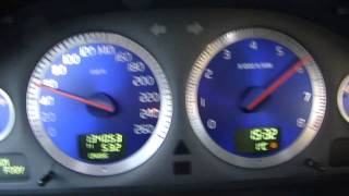 2006 Volvo V70R Acceleration 0140kmh [upl. by Arni]