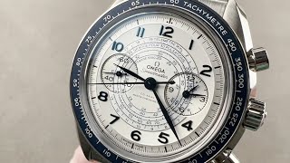 Omega Speedmaster Chronoscope SS 32930435102001 Omega Watch Review [upl. by Aninaig]