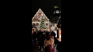 Weihnachtsmarkt in Plauen eröffnet  2023  VTV [upl. by Nihs]