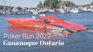 Gananoque 2022 Poker Run [upl. by Oemor]