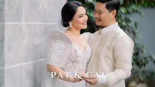 Winford Hotel Filipiniana Theme Wedding of Pat and Cai [upl. by Allehs]