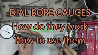 Dial bore gauge VS Telescopic gauge  How to use and calibration Measuring a cylinder [upl. by Stesha]