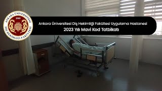 AÜDHF  2023 Mavi Kod Tatbikatı [upl. by Tabbatha]