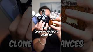 Top 10 Clone Fragrances PART 2 fragance cologne chadsecrets [upl. by Ahsyekal]