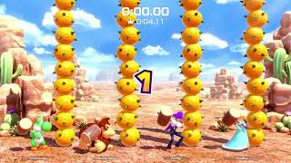 Mario Party Superstars Pokey Pummel 384 [upl. by Suqram]