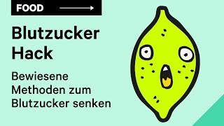 Blutzucker senken Wie du deinen Blutzucker durch Zimt und Zitronenwasser hackst Biohacking [upl. by Mikes]