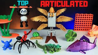 Top 15 Free ARTICULATED Things to 3D Print [upl. by Derfiniw]