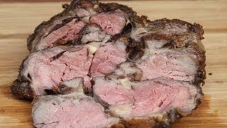 Roastbeef Rezept Braten bei Niedertemperatur  Der Bio Koch 528 [upl. by Hoebart29]