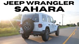 2024 Jeep Wrangler Sahara  Full Review and Walkthrough [upl. by Hathaway360]